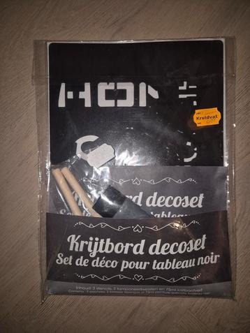 Krijtbordverf decoser beschikbaar voor biedingen