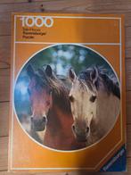 Ronde Legpuzzel - Paarden - 1000 stukjes, Hobby en Vrije tijd, Denksport en Puzzels, Ophalen of Verzenden, 500 t/m 1500 stukjes