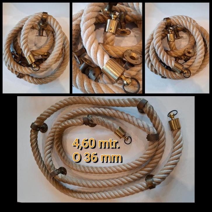 Trapleuning sisaltouw Balustrade Leuningtouw + bevestiging, Huis en Inrichting, Overige Huis en Inrichting, Gebruikt, Ophalen of Verzenden