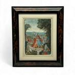 Gouache, 17e eeuw, Antiek en Kunst, Kunst | Schilderijen | Klassiek, Ophalen of Verzenden