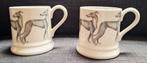 Mokken Greyhound, 2 stuks. Nieuw., Nieuw, Ophalen of Verzenden, Overige stijlen, Kop(pen) en/of Schotel(s)