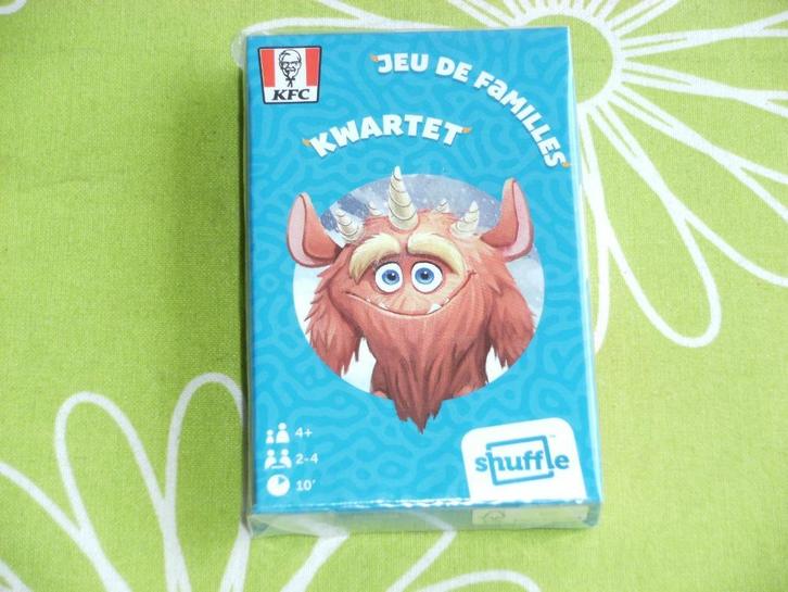 Nieuw in seal: KFC Kentucky Fried Chicken kwartet, Verzamelen, Speelkaarten, Jokers en Kwartetten, Nieuw, Kwartet(ten), Ophalen of Verzenden