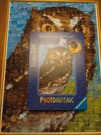 Photomosaic puzzel uil 500 stukjes XL, Hobby en Vrije tijd, Denksport en Puzzels, Ophalen of Verzenden, 500 t/m 1500 stukjes, Gebruikt
