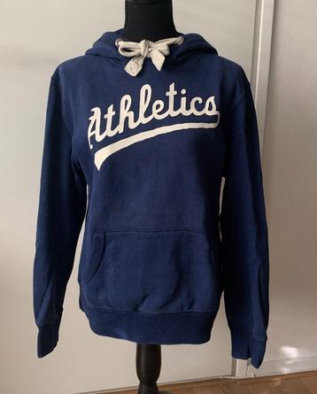 AMERICA TODAY "Athletics" kobaltblauwe hoodie S/M beschikbaar voor biedingen