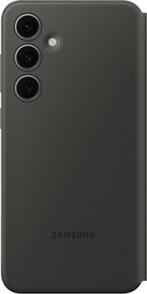 Samsung Galaxy S24 FE Hoesje - Smart View Wallet - Zwart, Overige modellen, Frontje of Cover, Ophalen of Verzenden, Zo goed als nieuw
