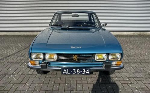 Peugeot 504 2.0 C14 1972 Blauw, Auto's, Peugeot, Bedrijf, Benzine, Coupé, Handgeschakeld, Geïmporteerd, Blauw, Ophalen
