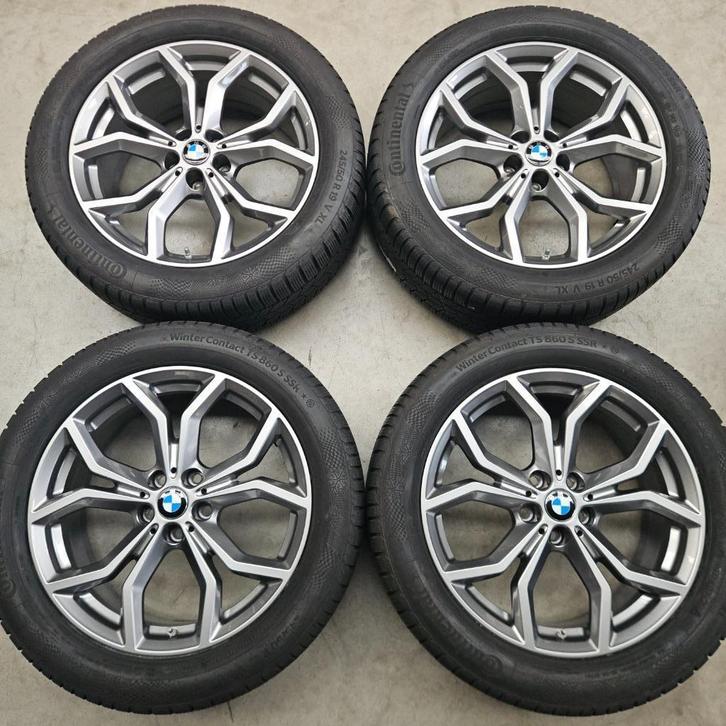 19 inch BMW X3 G01 X4 G02 Winterbanden Continental 7 mm RFT, Auto-onderdelen, Banden en Velgen, Banden en Velgen, Winterbanden