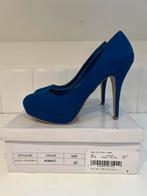Mooie kobalt blauwe plateau pumps (9cm) maat 40, Kleding | Dames, Schoenen, Pumps, Blauw, Ophalen of Verzenden, Zo goed als nieuw