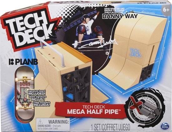 Tech Deck Danny Way Mega Half Pipe X-Connect Park, Kinderen en Baby's, Speelgoed | Overig, Nieuw, Jongen of Meisje, Ophalen of Verzenden
