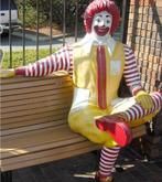 Ronald Mcdonald Beeld Standbeeld McDonalds MacDonalds Stateu, Verzamelen, Ophalen of Verzenden, Gebruikt