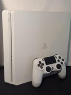 PS4 Slim - Wit - 500GB, Ophalen, Zo goed als nieuw, Met 1 controller, Slim