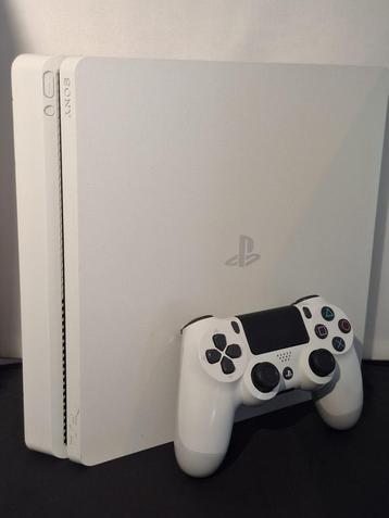 PS4 Slim - Wit - 500GB beschikbaar voor biedingen