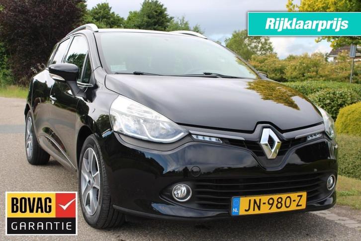 Renault CLIO Estate 0.9 TCE Night&Day airco/cruise/navi/Aux+, Auto's, Renault, Bedrijf, Clio, ABS, Airbags, Airconditioning, Bluetooth