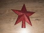 Kerst Ster Kunststof Piek Rood, Ophalen of Verzenden, Gebruikt