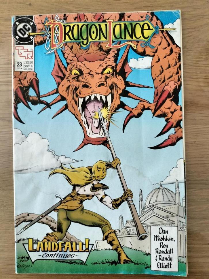 Dragon Lance #23, Boeken, Strips | Comics, Gelezen, Eén comic, Amerika, Ophalen of Verzenden