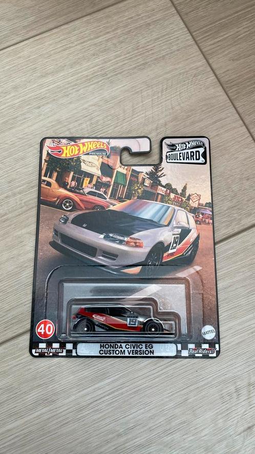 Hot wheels honda civic eg premium, Hobby en Vrije tijd, Modelauto's | Overige schalen, Zo goed als nieuw, Ophalen of Verzenden