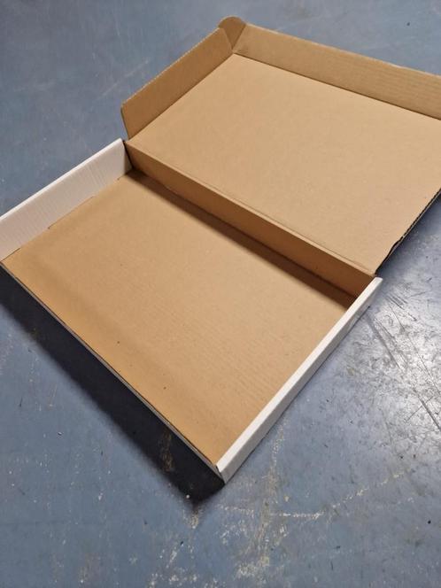 Fefco 203 Amerikaanse vouwdoos wit, Doe-het-zelf en Verbouw, Kratten en Dozen, Zo goed als nieuw, Minder dan 35 cm, Minder dan 40 cm