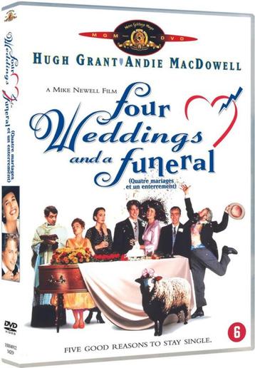 Four Weddings And A Funeral DVD beschikbaar voor biedingen