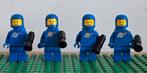 4 LEGO blue spaceman minifiguren, Kinderen en Baby's, Speelgoed | Duplo en Lego, Ophalen of Verzenden, Gebruikt