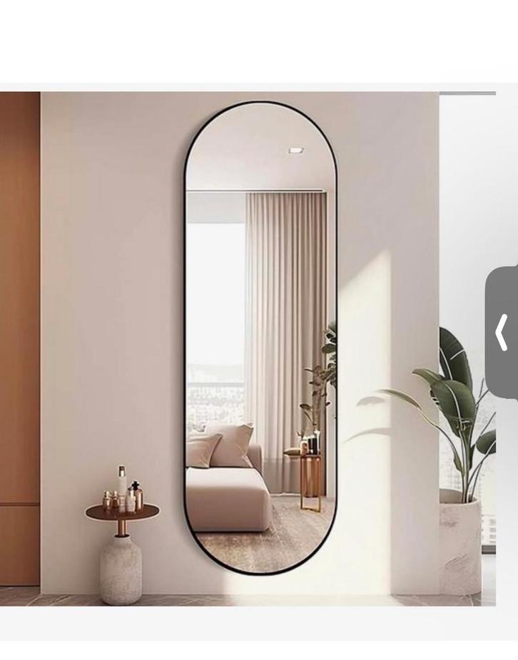 spiegel”, “woonkamer meubel, Huis en Inrichting, Woonaccessoires | Spiegels, Nieuw, Minder dan 50 cm, 100 tot 150 cm, Ovaal, Ophalen of Verzenden