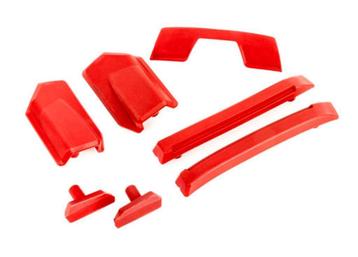 Sledge Body reinforcement set, red/ skid pads (roof) beschikbaar voor biedingen