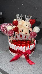 Valentijnscadeau met chocolade & kroontjes en beertjes, Ophalen of Verzenden, Nieuw, Versiering