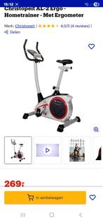 Christopeit AL2 hometrainer., Sport en Fitness, Fitnessapparatuur, Ophalen, Zo goed als nieuw, Hometrainer