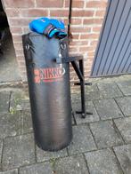 Nikko Bokszak met ophangsysteem en handschoenen, Ophalen, Gebruikt, Bokszak