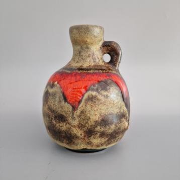 Vintage West-Duitse Fat Lava vaas. Ruscha 333 beschikbaar voor biedingen