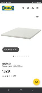 Natuurlatex Topper 180x200 - Zo goed als nieuw!, Ophalen