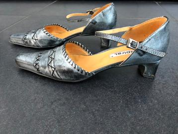 Elegante damesschoen grijs/zilver pumps mt.40 merk Spiral beschikbaar voor biedingen