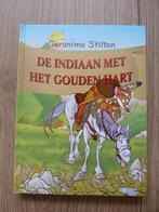 boek - GERONIMO STILTON - de indiaan met het gouden hart, Ophalen, Gelezen