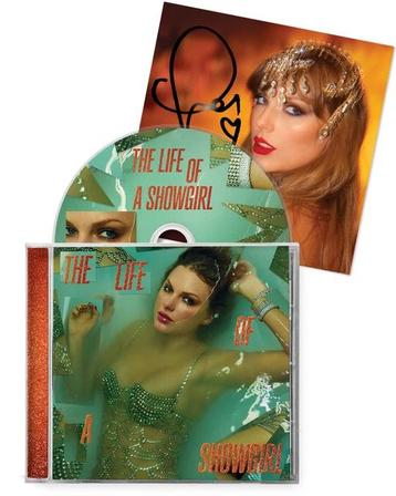 Taylor Swift - The Life of a Showgirl signed cd - foto 1 beschikbaar voor biedingen