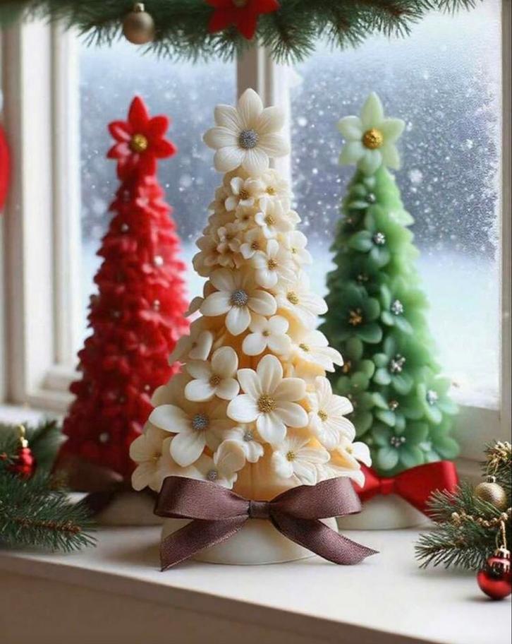 Ideaal Kerst of Sinterklaas cadeau; nieuwe mallen, Huis en Inrichting, Woonaccessoires | Kandelaars en Kaarsen, Nieuw, Kaars, Minder dan 25 cm