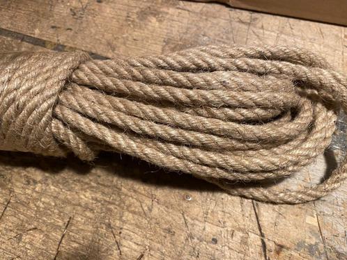 TOUW JUTE 8mm/10mtr., Watersport en Boten, Accessoires en Onderhoud, Nieuw, Overige typen, Ophalen