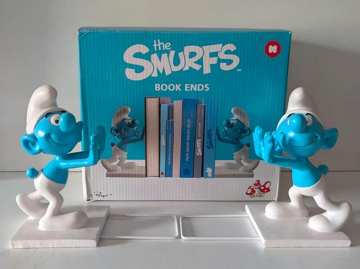 Smurf Smurfen Boekensteunen, Verzamelen, Smurfen, Zo goed als nieuw, Verschillende Smurfen, Ophalen of Verzenden