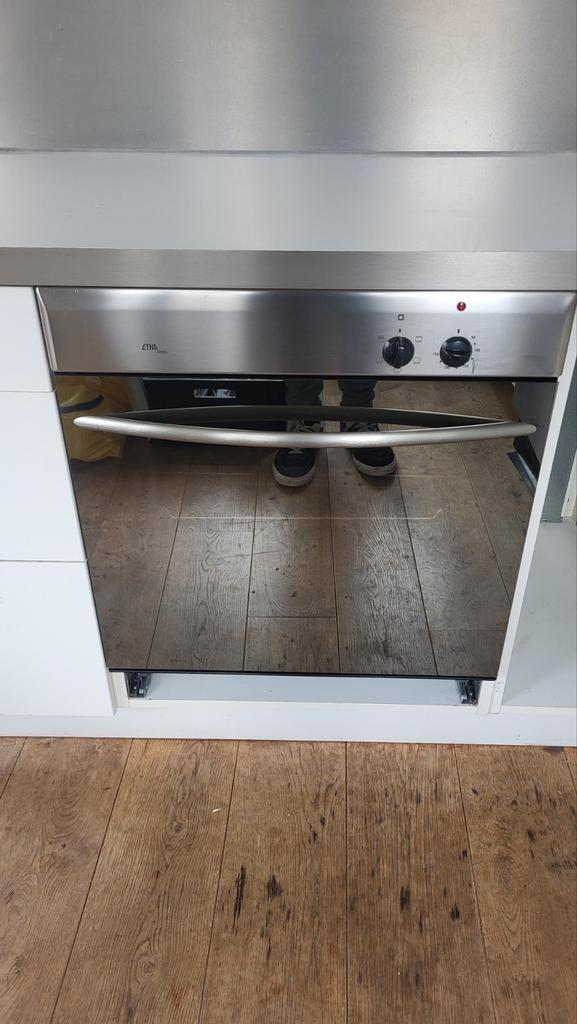 Etna Inbouw Oven - Ikea Keuken - Werkend, Witgoed en Apparatuur, Ovens, Gebruikt, Inbouw, Oven, 45 tot 60 cm, 45 tot 60 cm, Hete lucht