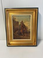 Zeer oud rond 1900 met lijst, Ophalen