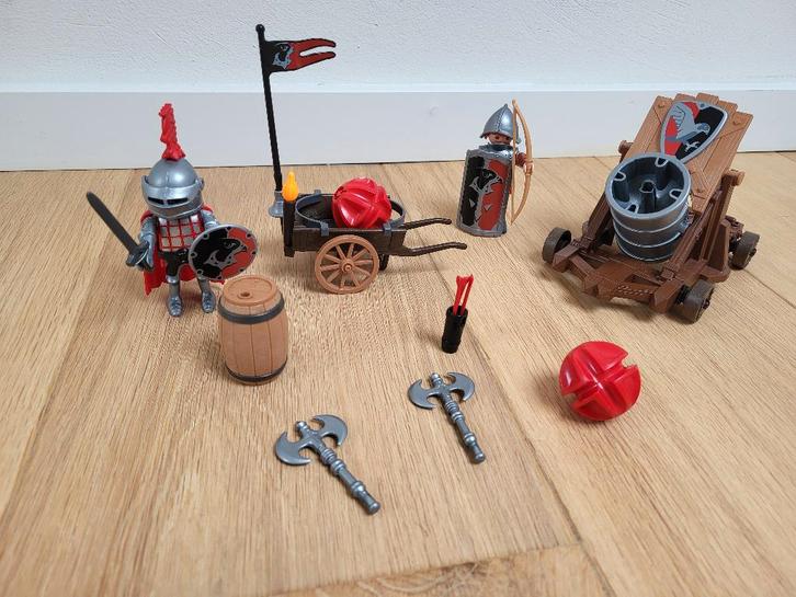 Playmobil 6038 Groot kanon van de Valkenridders, Kinderen en Baby's, Speelgoed | Playmobil, Zo goed als nieuw, Complete set, Ophalen