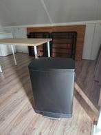 Prullenbak Kwantum, Huis en Inrichting, Ophalen, Overige materialen, Gebruikt, Met pedaal