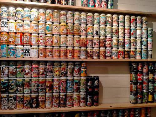 GEZOCHT/GEVRAAGD  lege bierblikjes van ....zie beschrijving, Verzamelen, Biermerken, Gebruikt, Flesje(s), Overige merken, Ophalen of Verzenden
