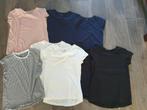 8 t-shirts maat 146/152 h&m, Gebruikt, Meisje, H&M, Ophalen of Verzenden