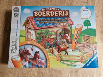 nieuw : Tiptoi Dierenset boerderij  beschikbaar voor biedingen