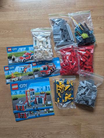 Lego City 60110, brandweerkazerne brandweer beschikbaar voor biedingen