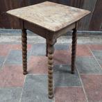 Plantentafeltje Tafeltje vierkant Eikenhout, Ophalen