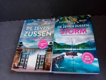 De zeven zussen en storm - Lucinda Riley 2 delen beschikbaar voor biedingen