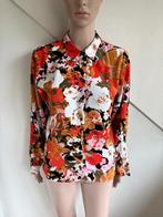 ICHI blouse maat 40 roze oranje bruin bloemen, Kleding | Dames, Blouses en Tunieken, Maat 38/40 (M), Oranje, Ophalen of Verzenden