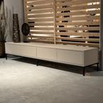 tv dressoir taupe 180 en 240cm zwevend meubel, Ophalen, 150 tot 200 cm, Eikenhout, Nieuw
