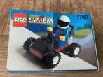 Lego System 1760 raceauto, Ophalen of Verzenden, Zo goed als nieuw, Complete set, Lego