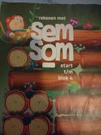 Sem Som Groep 3 - Set van 2 rekenboeken, Wiskunde A, Ophalen of Verzenden, Onbekend, Gelezen